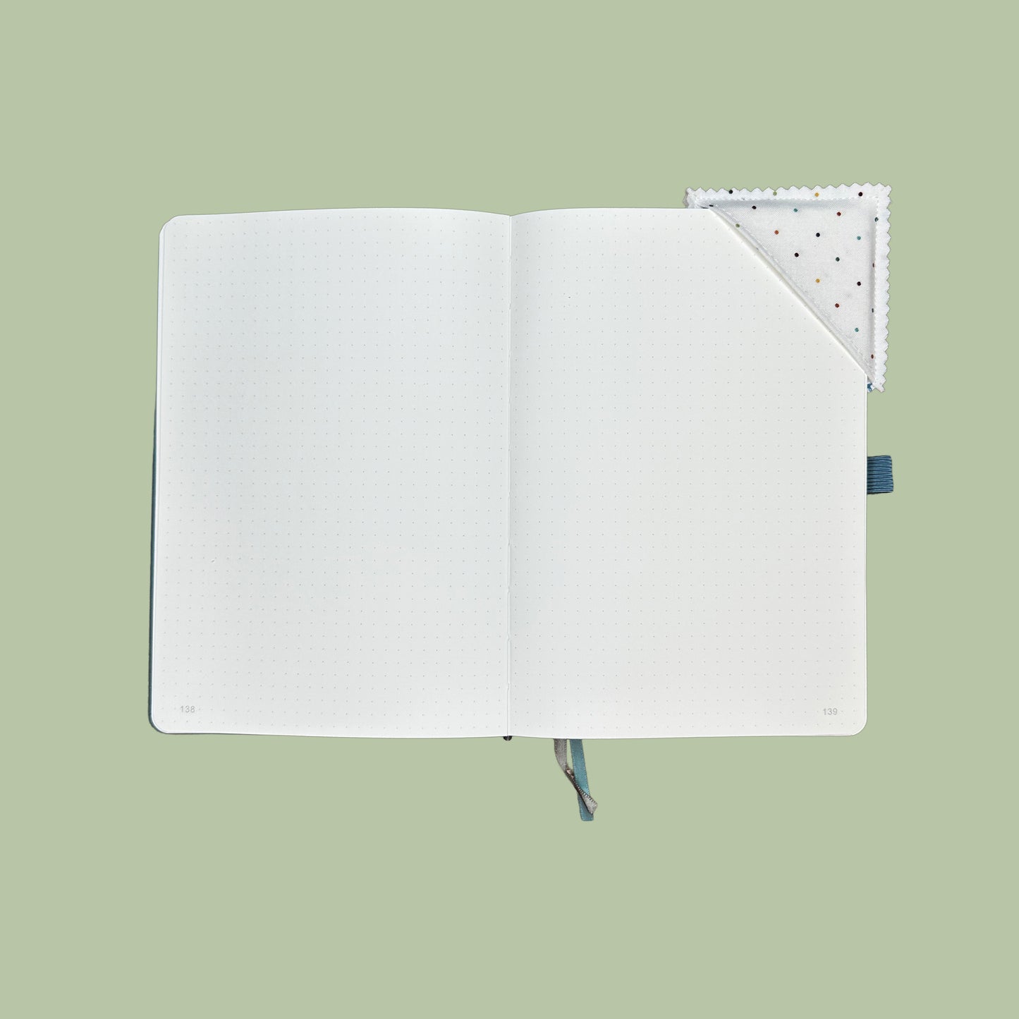 Peace Hope Love Quilted Corner Bookmark