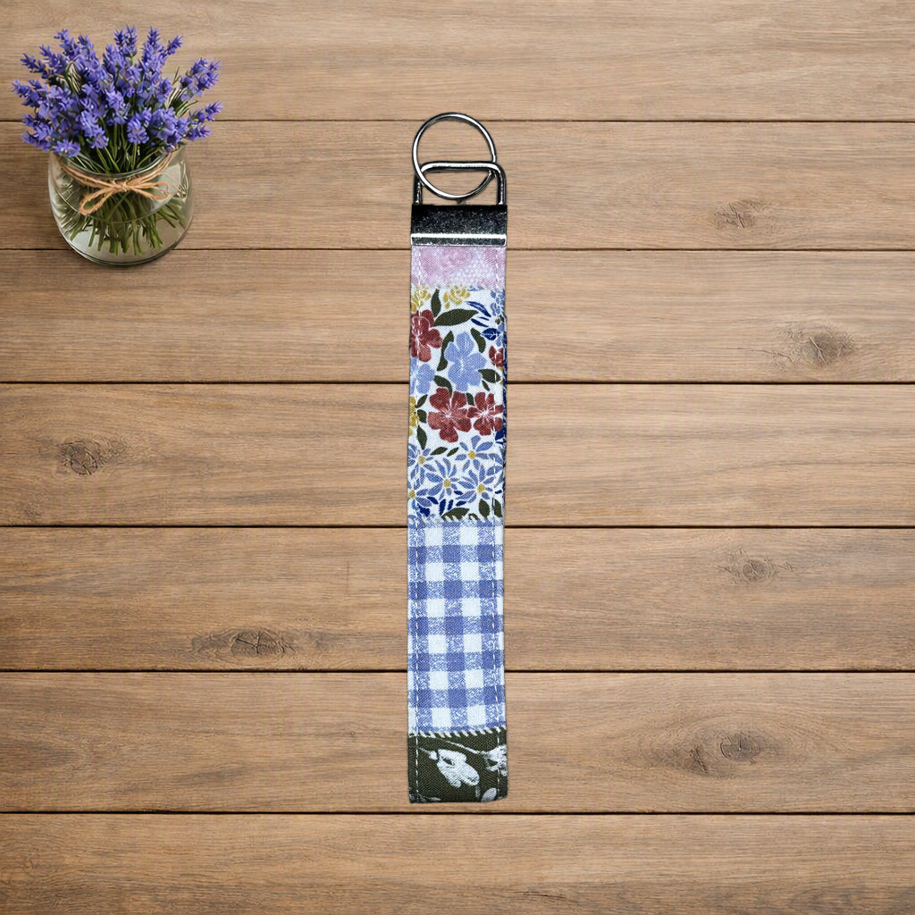 Colorful Patchwork Wristlet