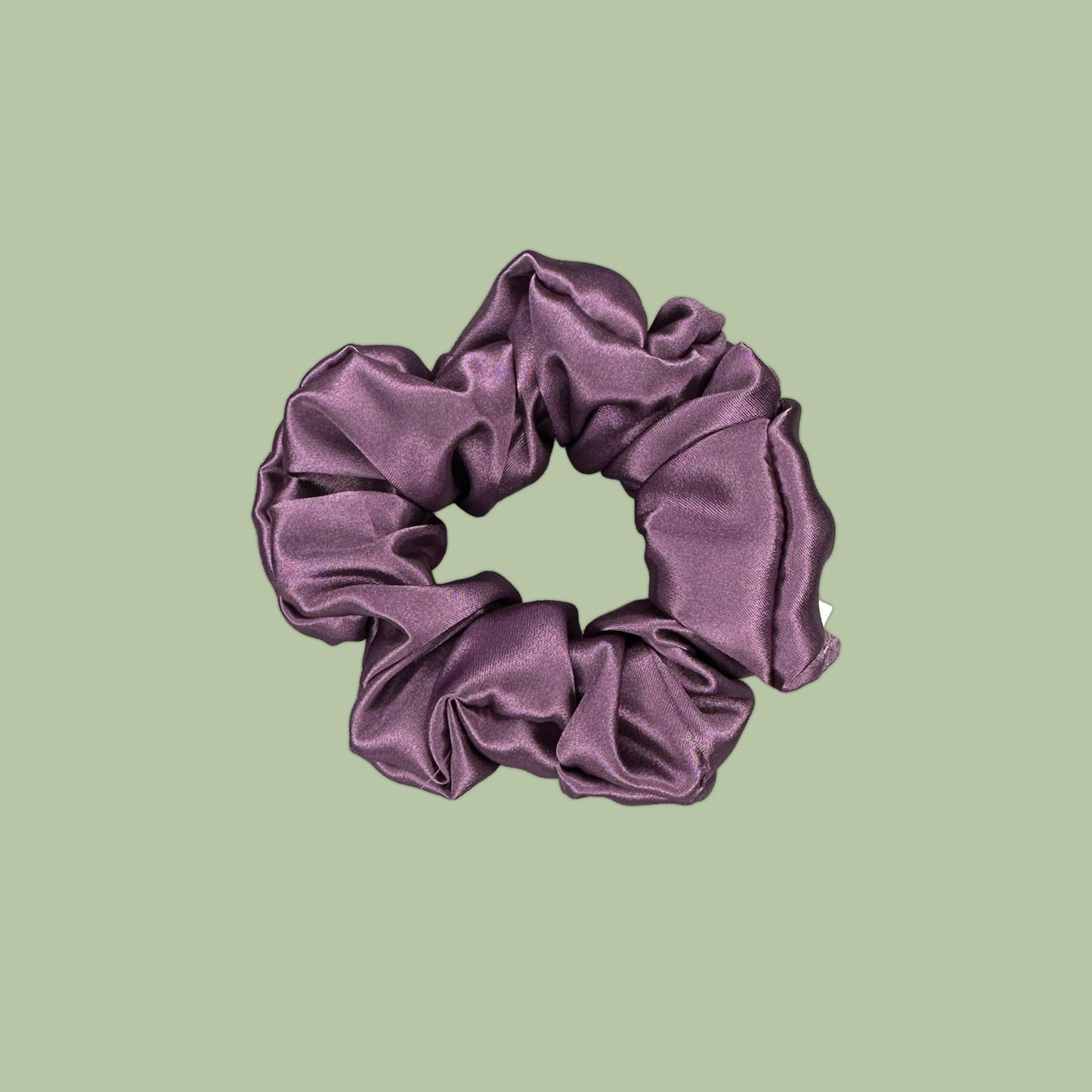 Wisteria Satin Scrunchie