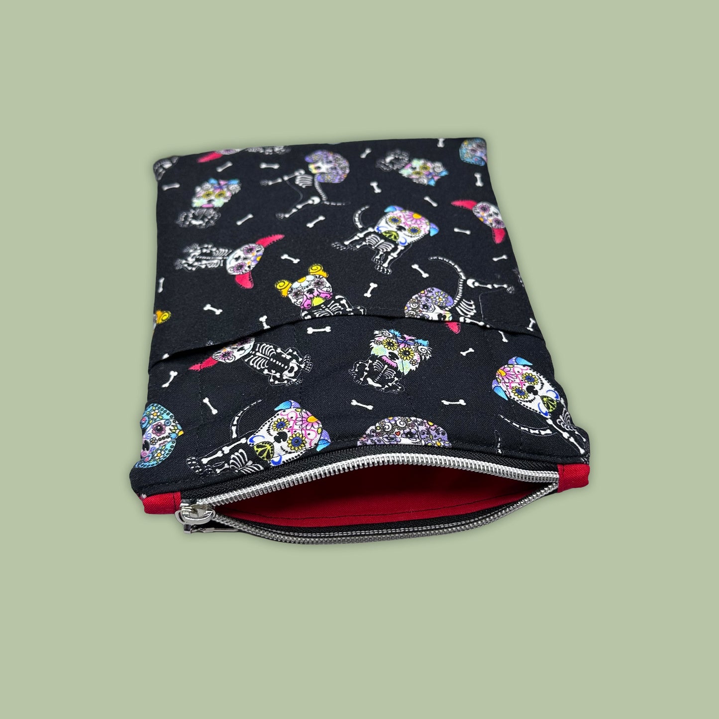 Sugar Skull Puppies Book & eReader Sleeve
