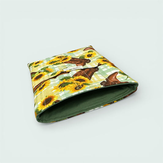 Southwestern Sunflowers Book & eReader Sleeve, Large
