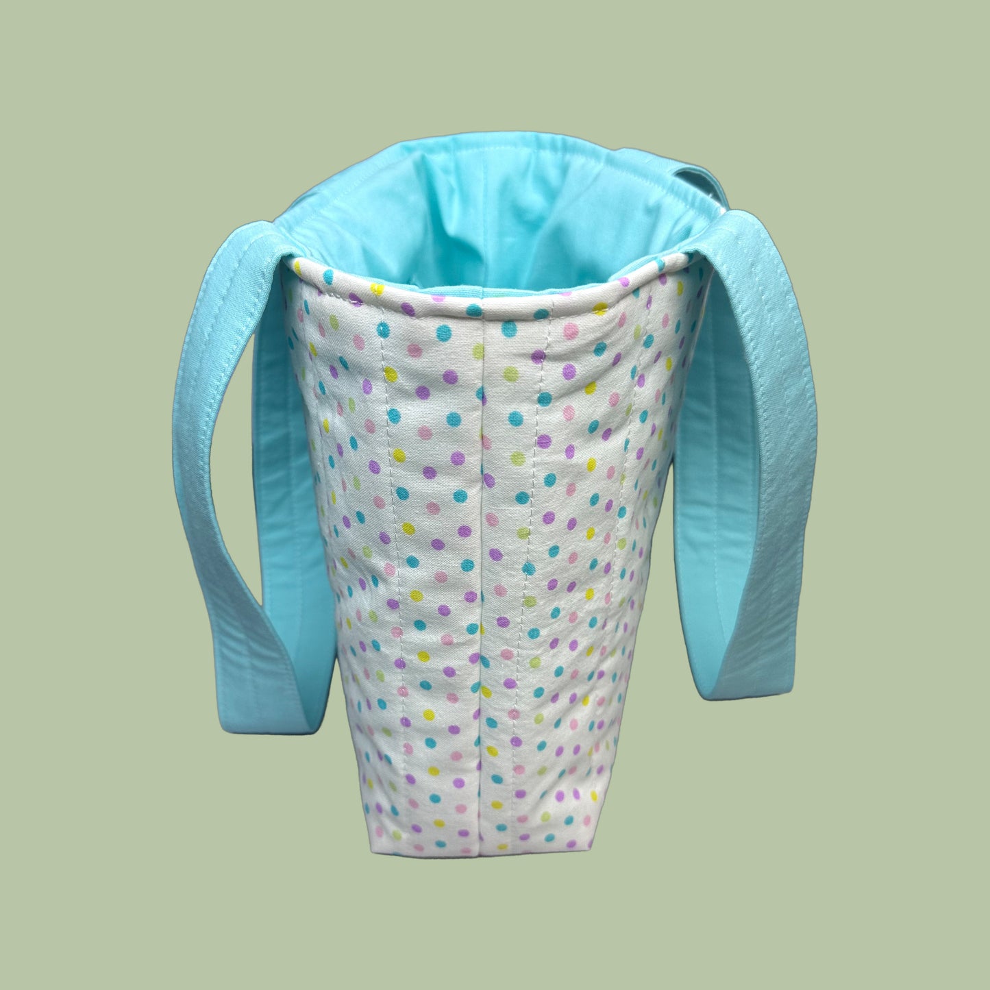 Spring Sprinkles Quilted Mini Tote Bag