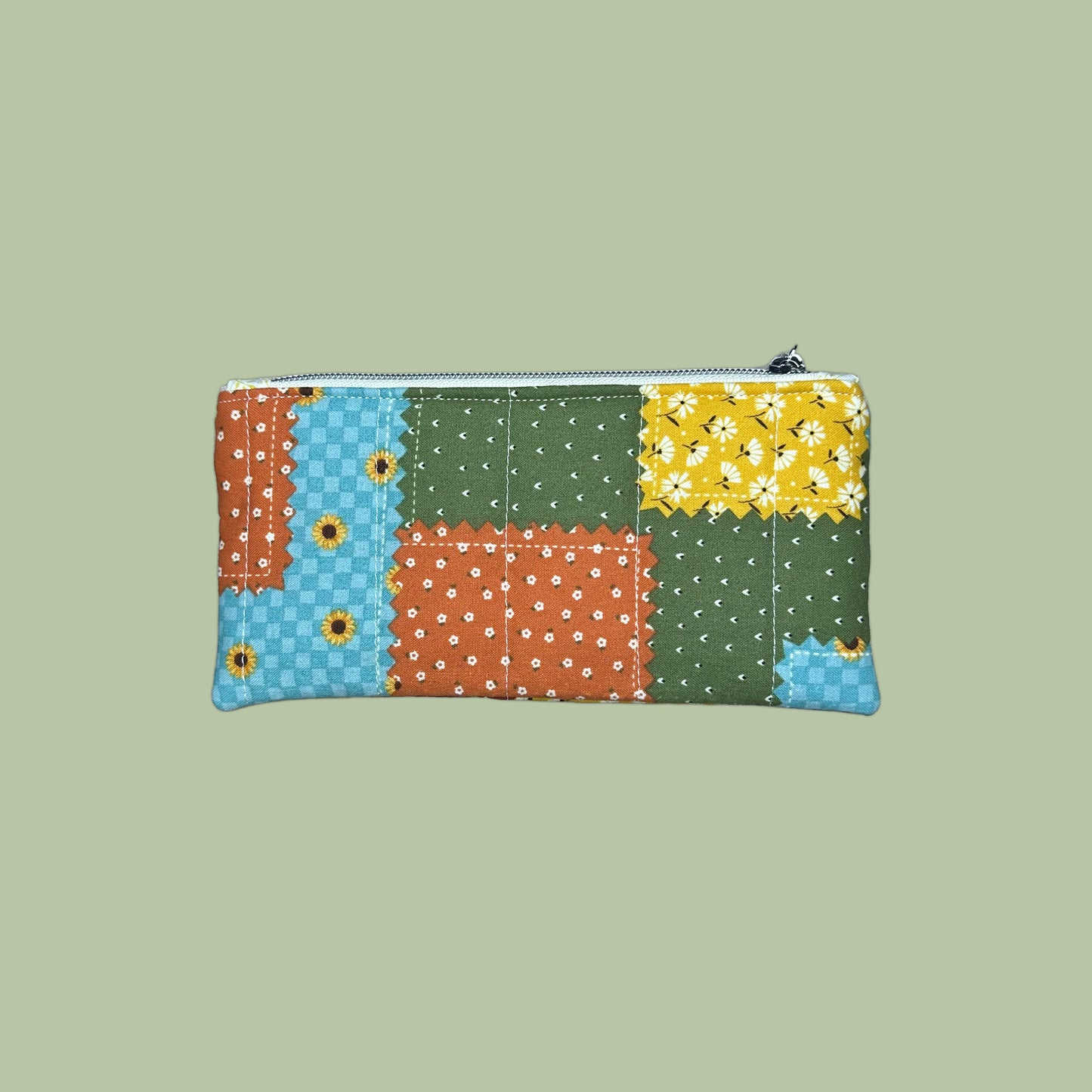 Autumn Patchwork Glasses / Pencil Pouch
