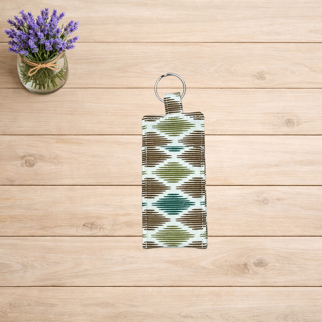 Southwest Diamond Lip Balm Holder Keychain **Limited Edition**