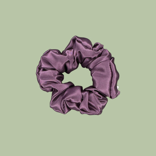 Wisteria Satin Scrunchie