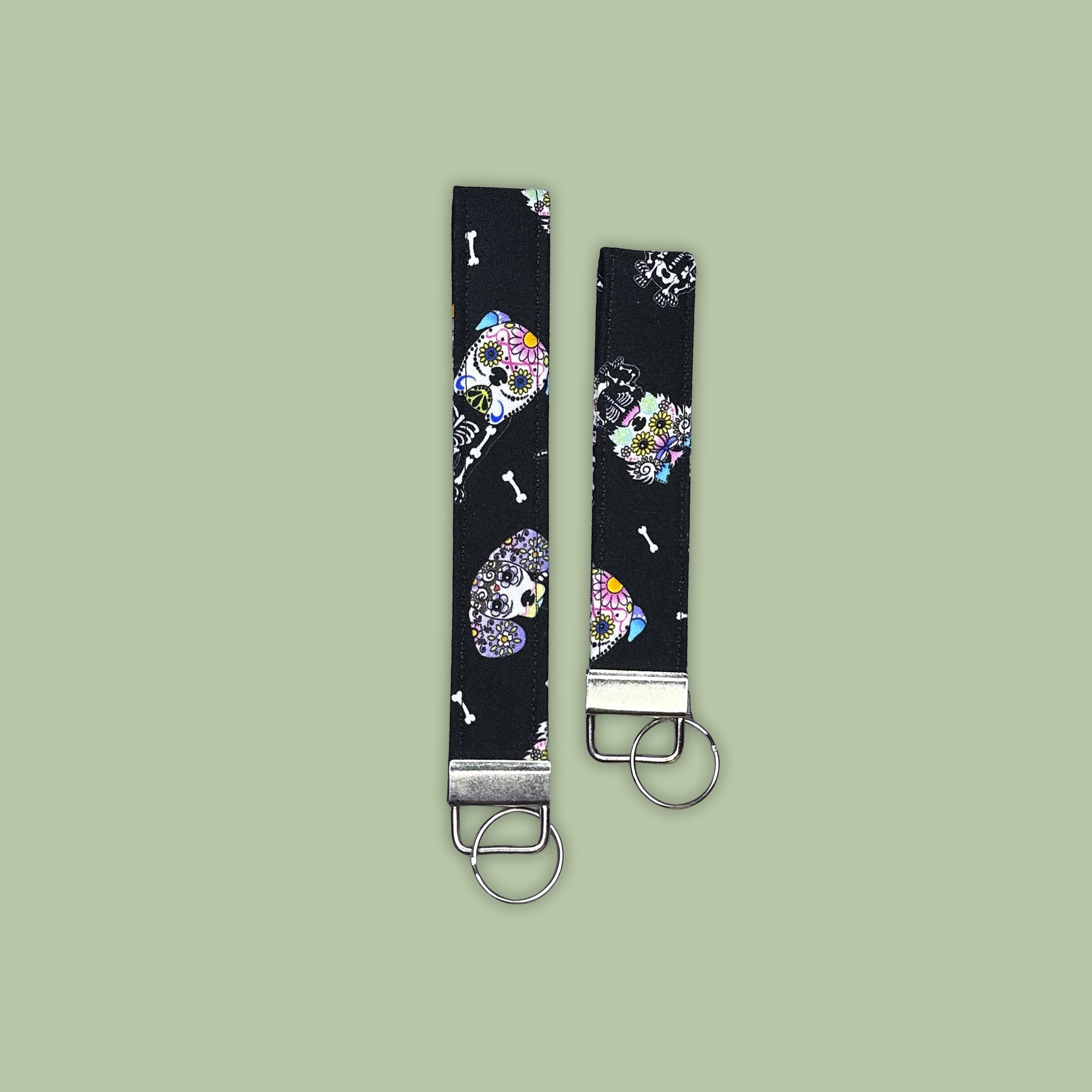 Sugar Skull Puppies Wristlet