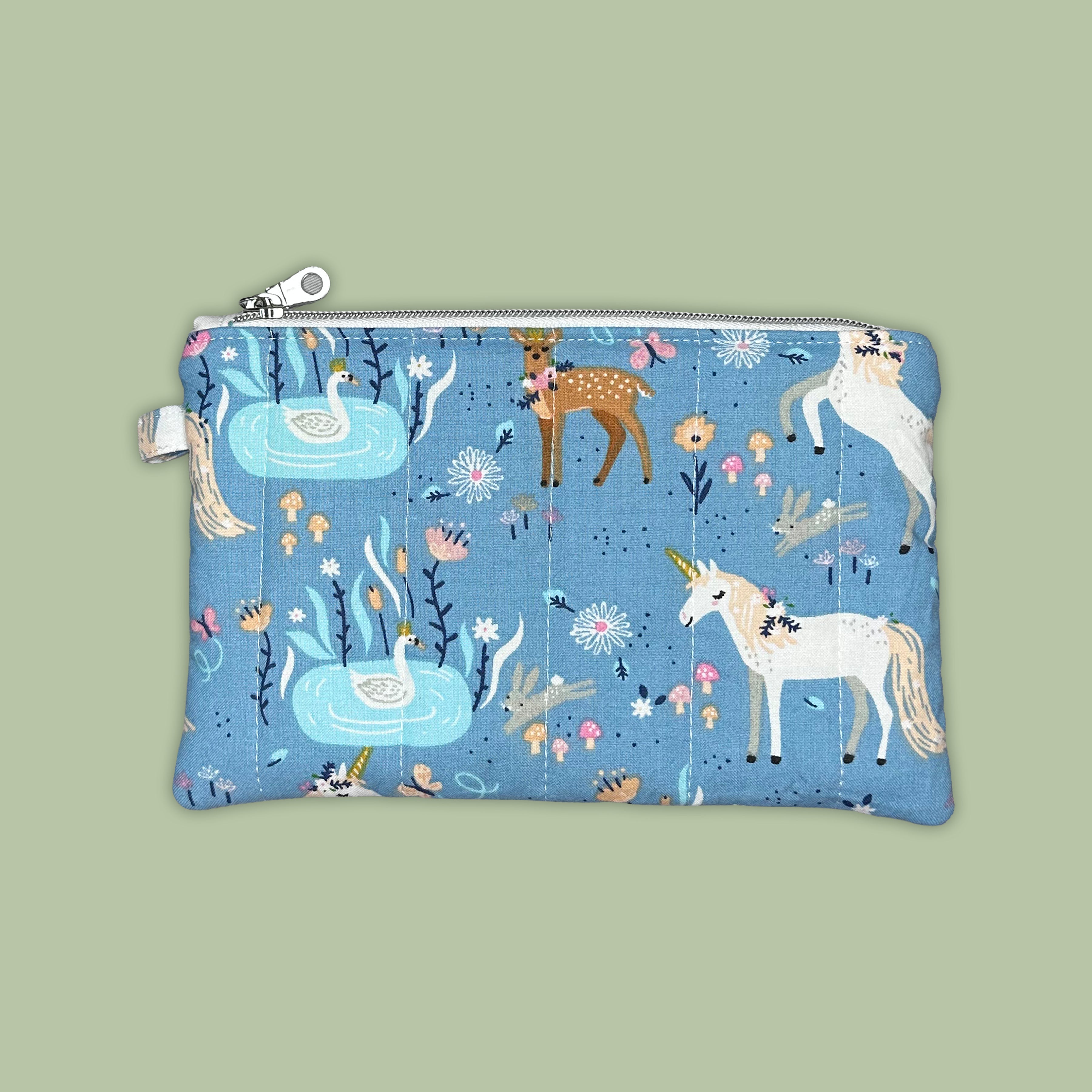 Fantasy Forest Floral Wallet Pouch