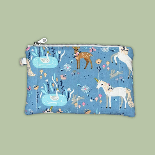 Fantasy Forest Floral Wallet Pouch