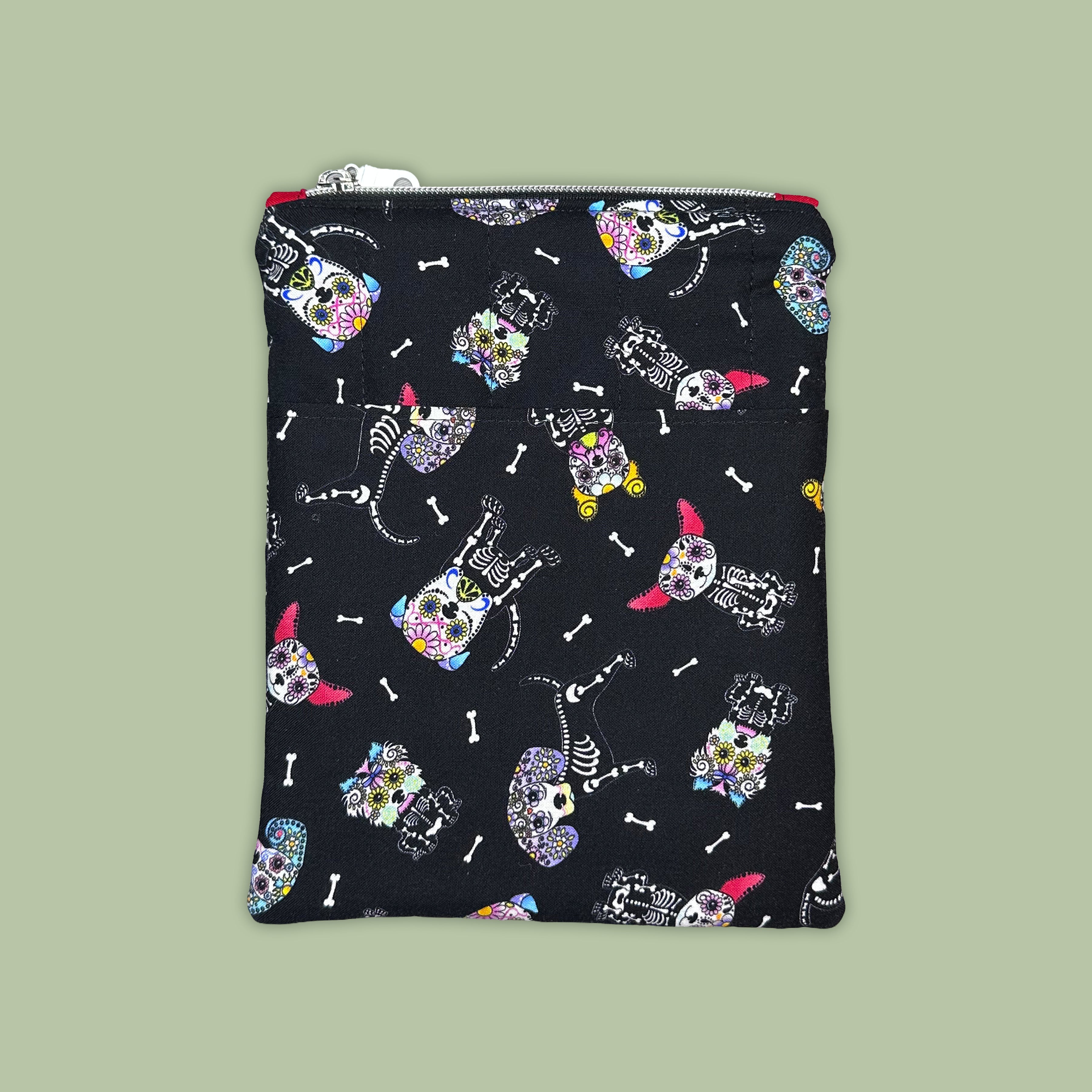 Sugar Skull Puppies Book & eReader Sleeve