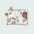 Blush Birds & Blooms Keychain Wallet