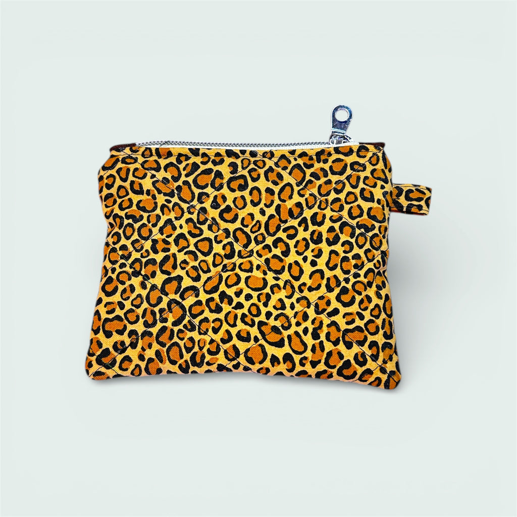 Animal Print Keychain Wallet