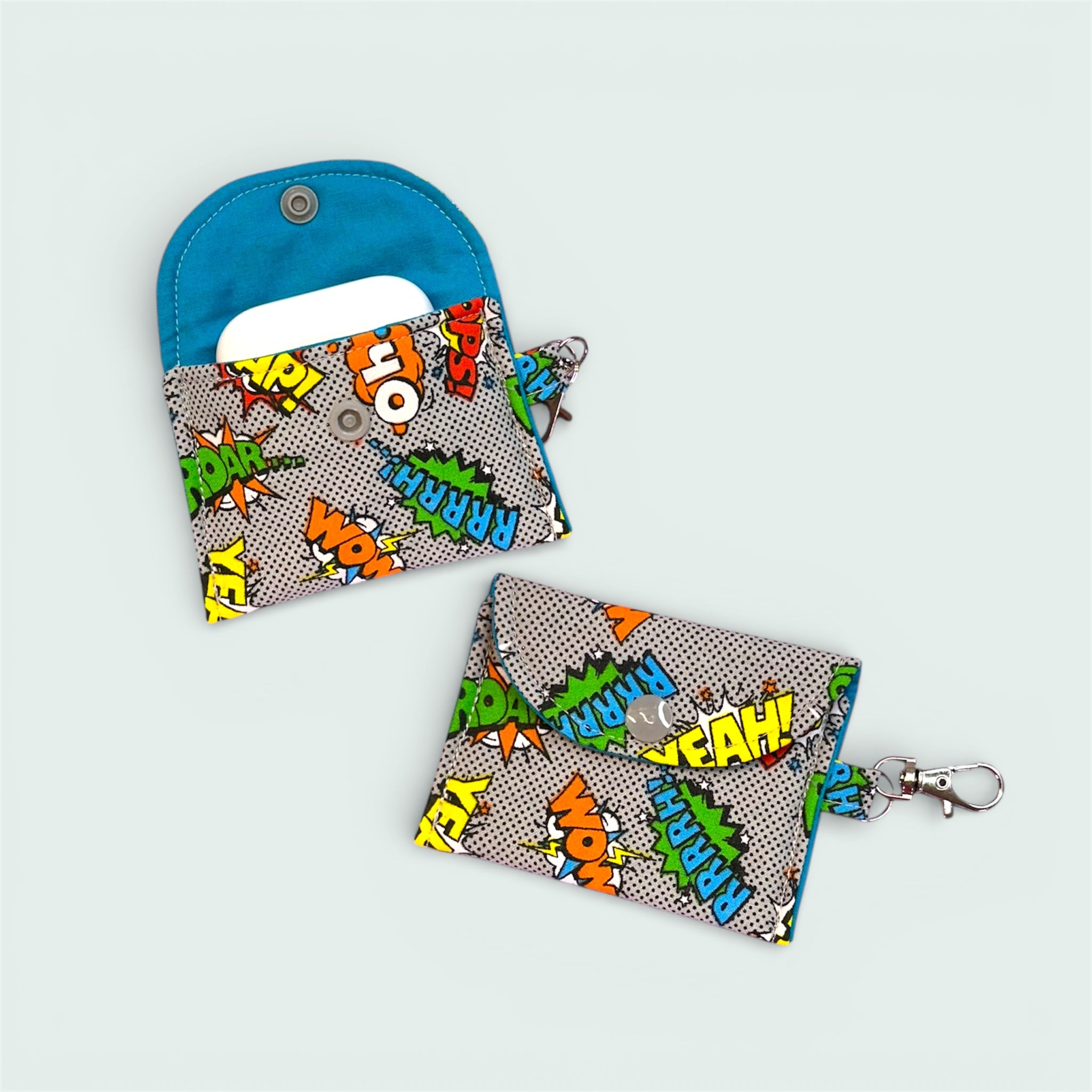 Superhero Earbud Pouch