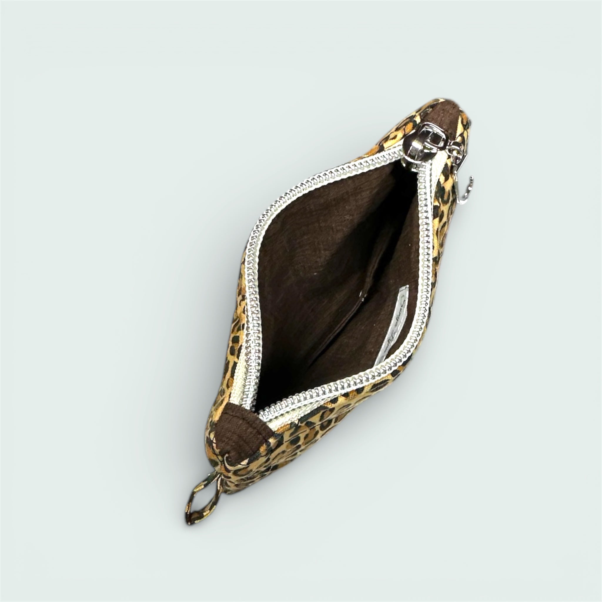 Animal Print Keychain Wallet