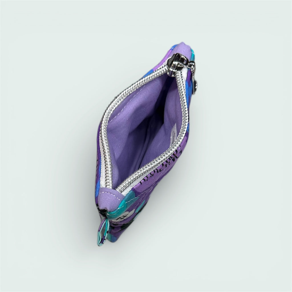 Purple XOXO Keychain Wallet