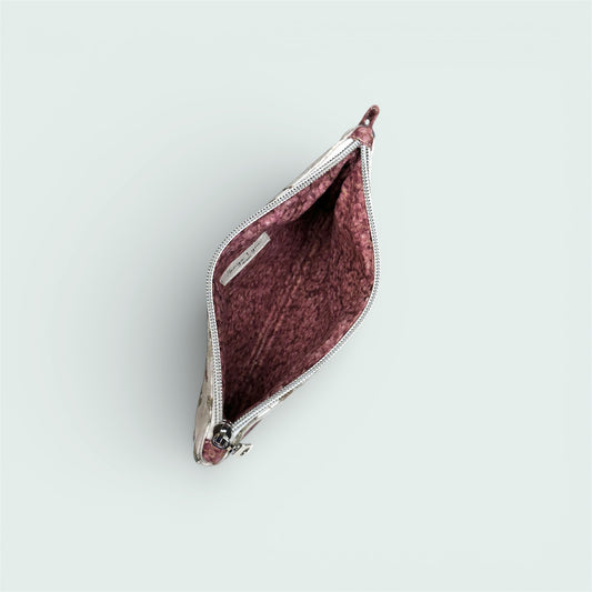 Blush Birds & Blooms Wallet Pouch