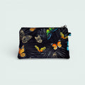 Golden Butterflies Wallet Pouch