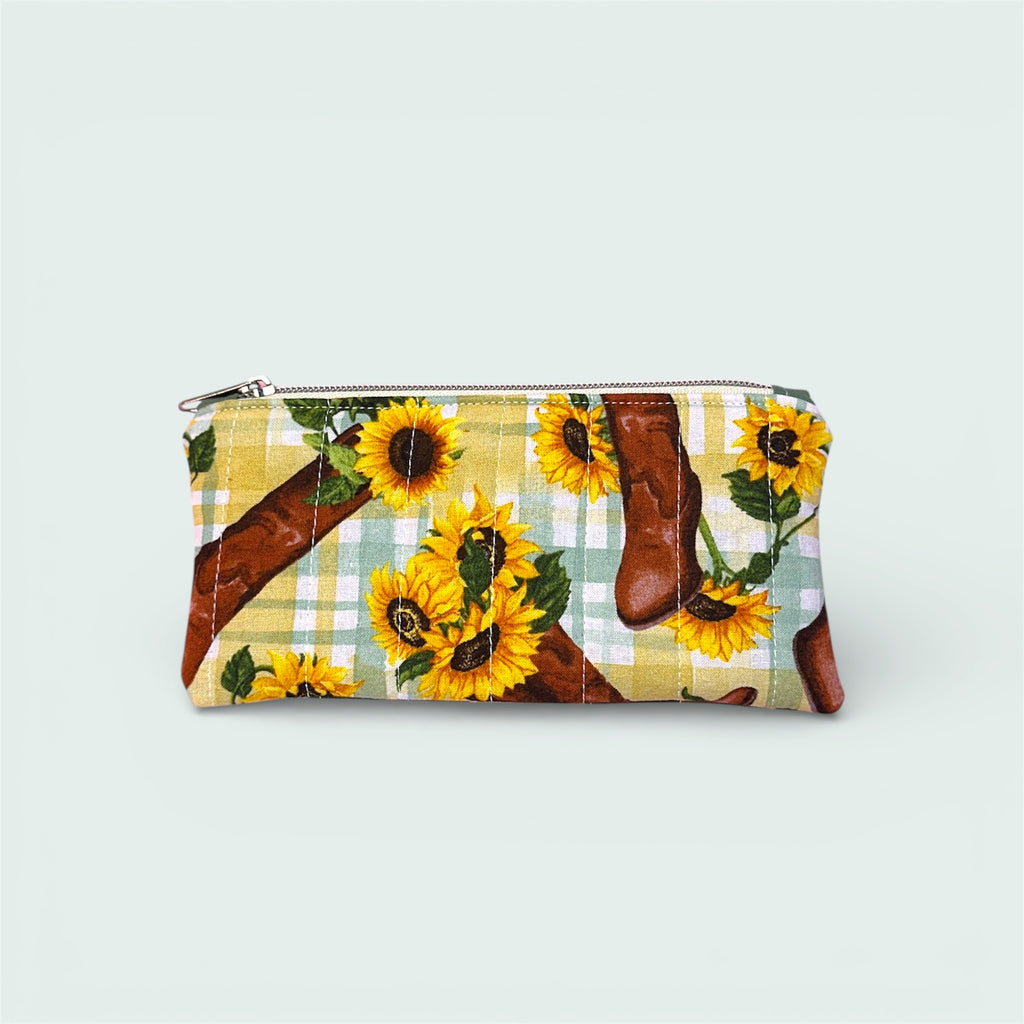 Southwestern Sunflowers Glasses / Pencil Pouch