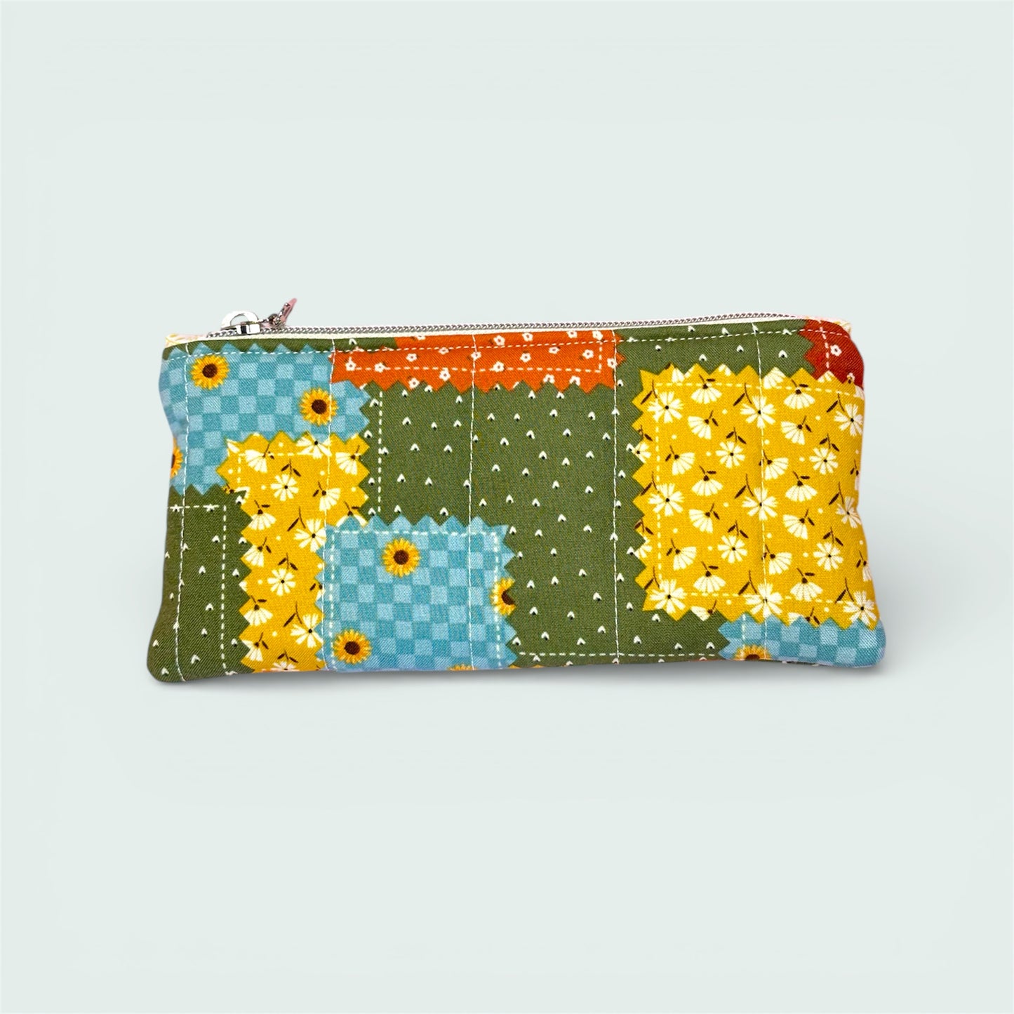 Autumn Patchwork Glasses / Pencil Pouch
