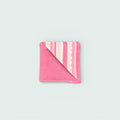 Pink & White Stripes Corner Bookmark