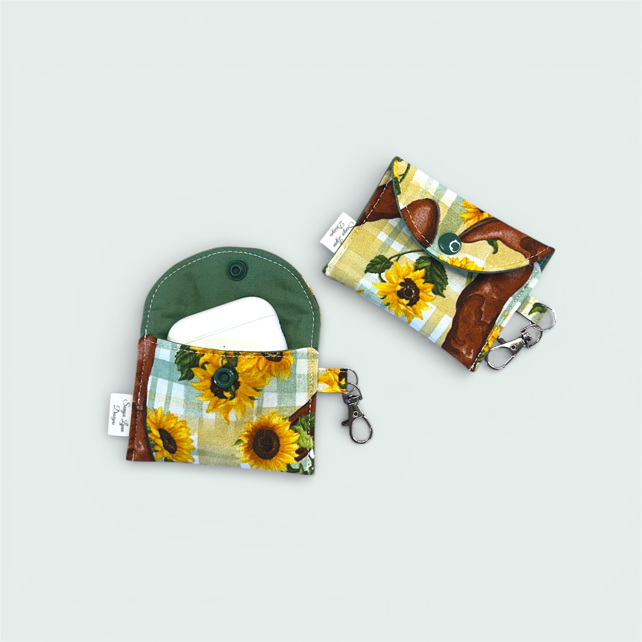 Southwestern Sunflowers Earbud Pouch