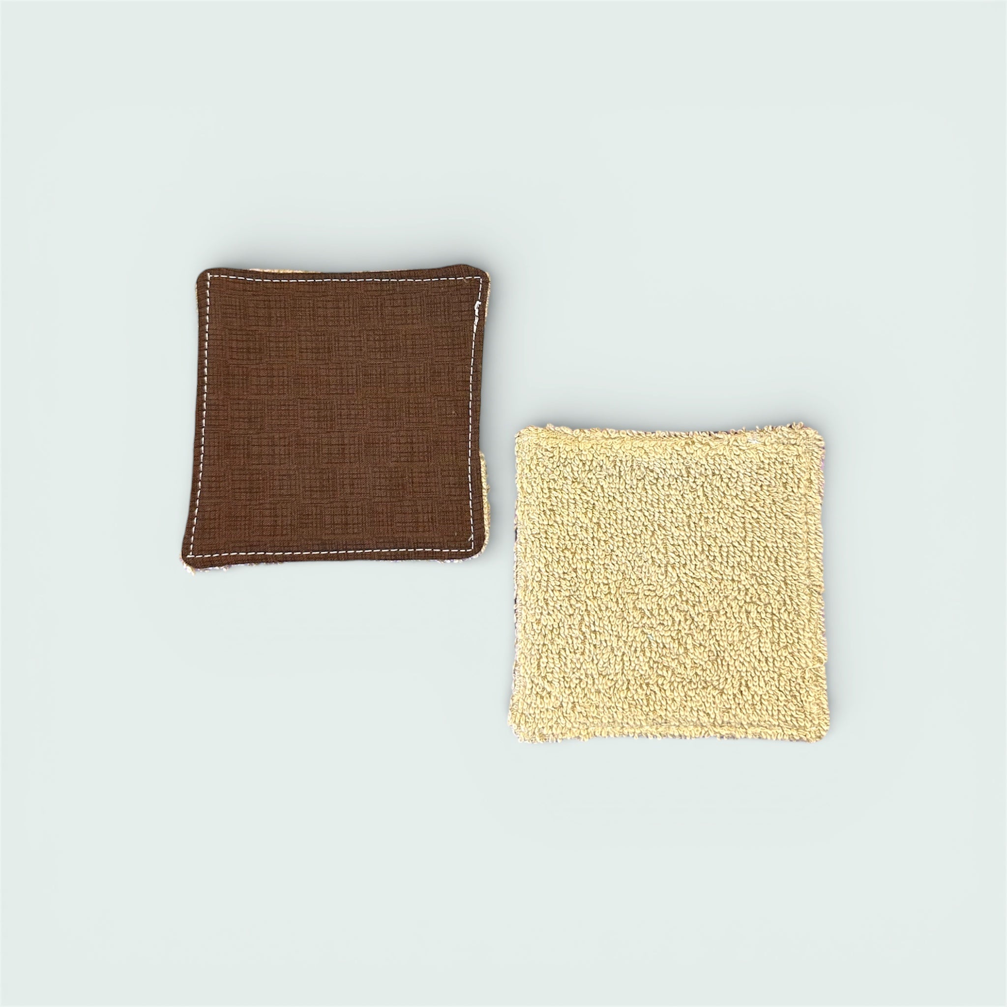 Dark Brown Texture Reusable Makeup Remover Pads