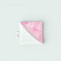 Pink & White Swirls Corner Bookmark