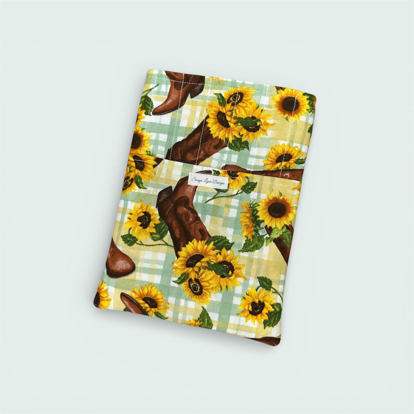 Southwestern Sunflowers Book & eReader Sleeve, Medium